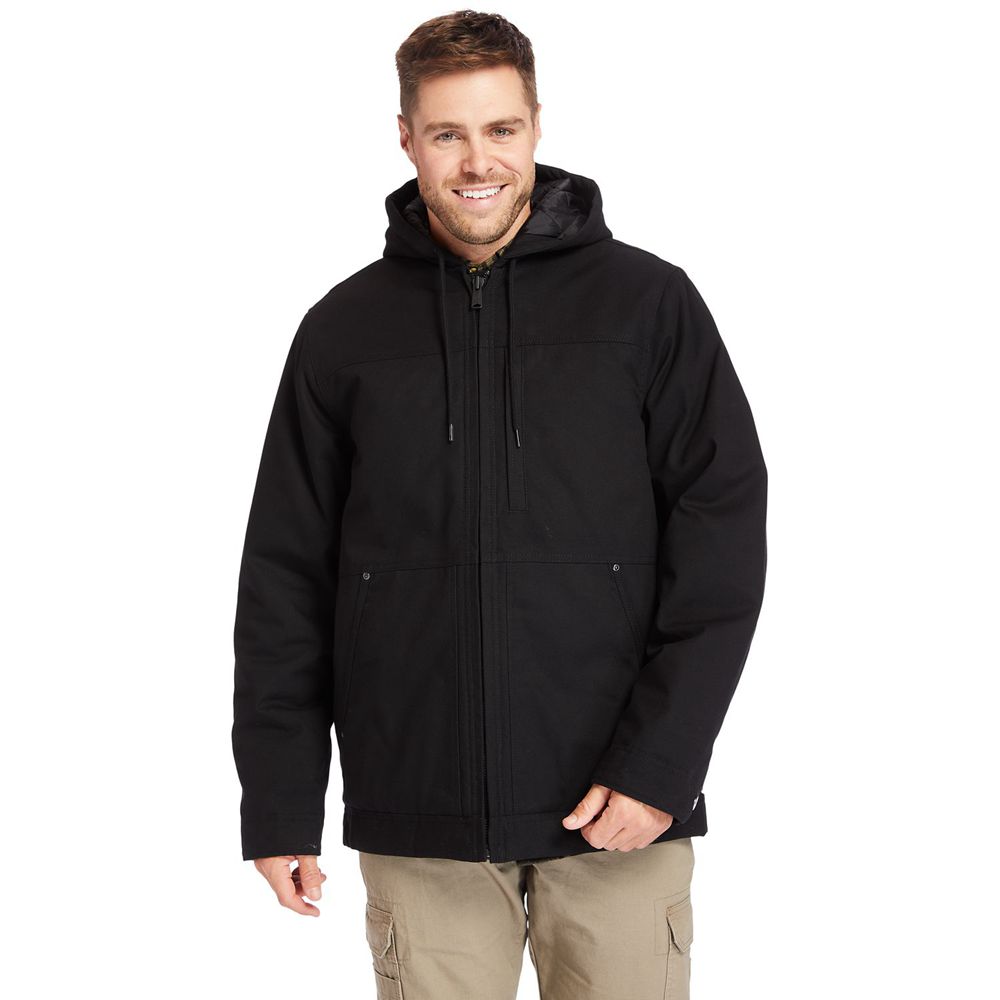 Chaquetas Timberland Hombre Pro® Big & Tall Baluster Insulated Lona Work Negras - Chile ODJ-523046